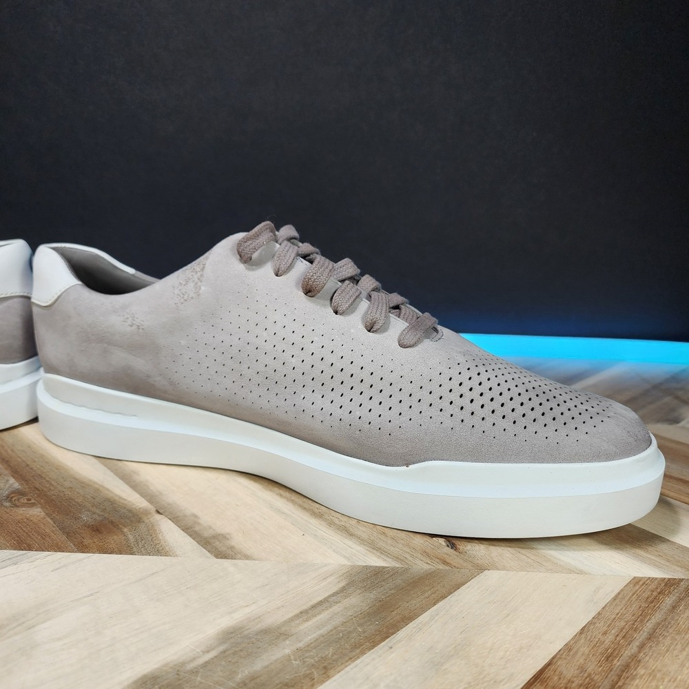 Cole Haanβ Men's Size 13 WIDE GrandPro Rally Laser Cut Sneaker Ironstone C31220 - Picture 7 of 12